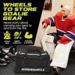 Winnwell Large Goalie Bag with Wheels