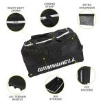 Winnwell Large Goalie Bag with Wheels