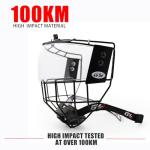 GY PC530 Hockey Helmet Cage and Face Shield Combo