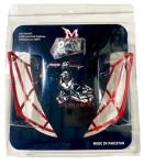 Mix Sports MX10 Pro Cat Eye Goalie Cage - Red