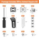 Hockey Helmet Repair Kit with Essential Parts
