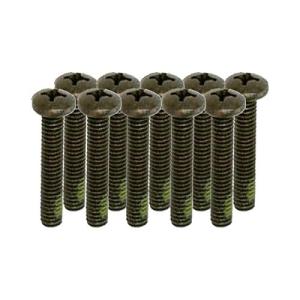 Dynamo Black Air Hockey Rail Bolts (10 Pack)