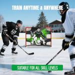 Hikeen Pro Hockey Goalie Shooting Target with Holes