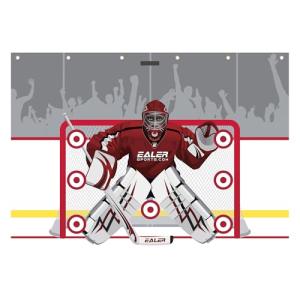 Ealer HTST70 7‘x10’ Hockey Goalie Shooting Target - Ice & Street Hockey Goal Practice- Premium Tear-Proof Heavy-Duty Fabric
