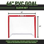 Franklin Sports SX Comp PVC Street Hockey Goal - 46" x 40"