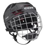 CCM Tacks 70 Senior Helmet Combo - Black