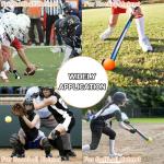 24 Pcs Stainless Steel Helmets Visor Screws, Hockey Helmet Repair Kit, Football Visor Clips, Universal Baseball Helmet Hardware Replacement Parts for Softball Face Mask Girls Youth