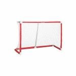 Champion Sports Floor Hockey Collapsible Goal (Red, 72 x 48 x 24-Inch)