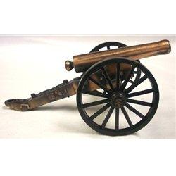 1857 CIVIL WAR NAPOLEAN CANNON BRONZE BARREL 8" BY 3 1/2"