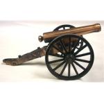 1857 CIVIL WAR NAPOLEAN CANNON BRONZE BARREL 8" BY 3 1/2"
