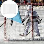 Seenelling 54" 72" Hockey Goal Replacement Net, Official Size Replacement Netting, Outdoor Street Hockey Goal Net, Durable Lightweight, Easy Attach Disassemble(72")