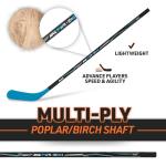 Franklin Sports NHL Power 1040 Youth Street Hockey Stick - 40 Inch - Left Hand - Kids Outdoor - Wood/Fiberglass Shaft