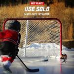 Hockey Radar Gifts Training Aids - Speed Sensor, Hands-Free Radar Guns | Ice, Field, Street & Roller Hockey, High-Tech Gadget & Gear, Black