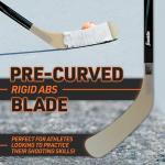 Franklin Sports NHL Power 1040 Youth Street Hockey Stick - 40 Inch - Left Hand - Kids Outdoor - Wood/Fiberglass Shaft