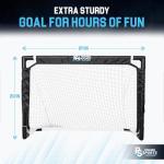 Premier Sports - Kids Hockey Set – (4) Sticks, (2) Mini Goals, (1) Foam & (1) Standard Balls – Complete Beginner Set for Ages 3-9