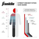 Franklin Sports NHL Power 1040 Youth Street Hockey Stick - 40 Inch - Left Hand - Kids Outdoor - Wood/Fiberglass Shaft