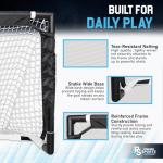 Premier Sports - Kids Hockey Set – (4) Sticks, (2) Mini Goals, (1) Foam & (1) Standard Balls – Complete Beginner Set for Ages 3-9