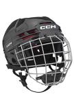 CCM Tacks 70 Senior Helmet Combo - Black
