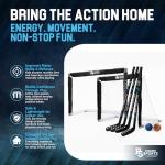 Premier Sports - Kids Hockey Set – (4) Sticks, (2) Mini Goals, (1) Foam & (1) Standard Balls – Complete Beginner Set for Ages 3-9