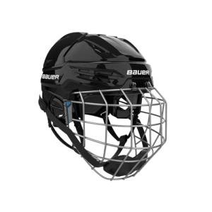 Bauer Re-Akt 55 Helmet Combo with Facemask, Black