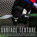 Franklin Sports Junior Ice Hockey Stick - Pursuit Left Handed Ice Kids Hockey Stick - 42" Inch Junior Composite Shaft for Youth Players - 20 Flex + Textured Grip - Lefty