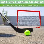 GoSports Hockey Street Sticks - Premium Wooden Hockey Sticks for Street Hockey