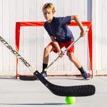 GoSports Hockey Street Sticks - Premium Wooden Hockey Sticks for Street Hockey