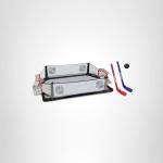 Franklin Sports Kids Knee Hockey Rink Game Set - Indoor Mini Hockey Goals + Kids Sticks Set for Floor + Rug - 36" x 24"