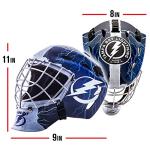 Franklin Sports Tampa Bay Lightning NHL Hockey Goalie Face Mask - Goalie Mask for Kids Street Hockey - Youth NHL Team Masks for Kids