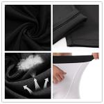 CVVTEE Boys Compression Pants Base Layers Soccer Hockey Tights Athletic Leggings Thermal for Kids… (US, Numeric, 10, Regular, 1black+1white)