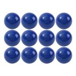 Mylec Street Hockey Balls, No-Bounce Hockey Balls, Perfect for Play at Less Than 30 Degrees F, Durable Construction, Stree & Roller Hockey Ball for Outdoor Play - Blue 12 Pack