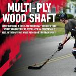 Franklin Sports NHL Chicago Blackhawks Team 48-Inch Vinyl Hockey Stick, Left, Junior, Red