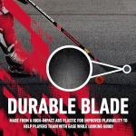 Franklin Sports NHL Chicago Blackhawks Team 48-Inch Vinyl Hockey Stick, Left, Junior, Red