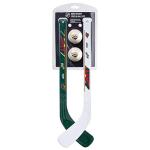 Franklin Sports NHL Minnesota Wild Mini Hockey 2 Piece Player Stick Set
