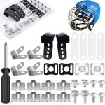 Hockey Helmet Repair Kit with Visor & Chin Strap