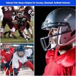 Hockey Helmet Repair Kit with Visor & Chin Strap