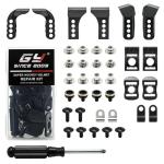 Hockey Helmet Repair Kit with 38 Essential Parts