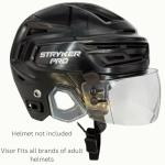TronX S30 Clear Anti-Scratch Anti-Fog Hockey Visor