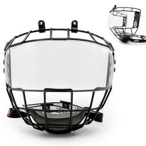 Junior GY Hockey Helmet Cage and Face Shield Combo