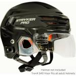 TronX S40 Vented Hockey Helmet with Clear Visor
