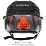 TronX S40 Vented Hockey Helmet with Clear Visor