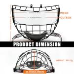 Junior GY Hockey Helmet Cage and Face Shield Combo