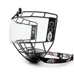 Junior GY Hockey Helmet Cage and Face Shield Combo