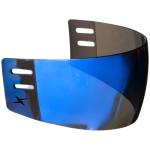 TronX S30 Blue Mirrored Hockey Helmet Visor