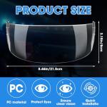 Copkim Vented Anti-Fog Hockey Helmet Visor