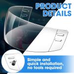 Copkim Vented Anti-Fog Hockey Helmet Visor