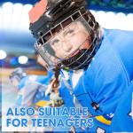 Copkim Vented Anti-Fog Hockey Helmet Visor