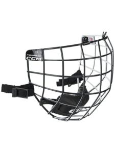 CCM 580 Hockey Facemask Cage - Black/White, Large