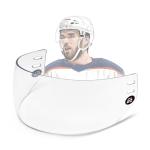 Clear Anti-Fog Hockey Half Visor for Youth & Adults