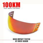 GY V300 Tinted Hockey Helmet Visor and Shield